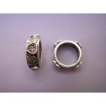 Nickel Antiqued 6mm x 17mm
